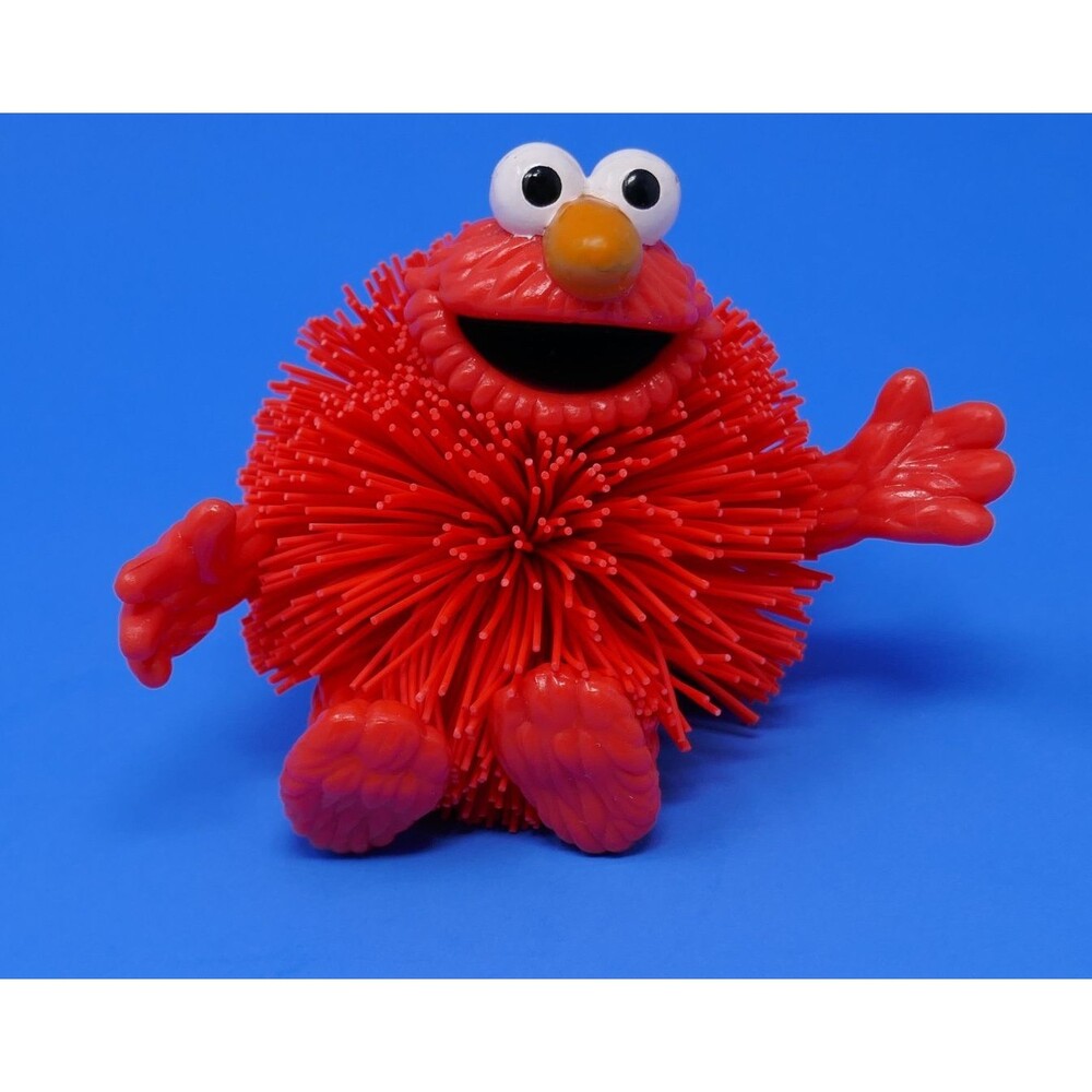 OddzOn 1996 Sesame Street Elmo Koosh Ball Toy